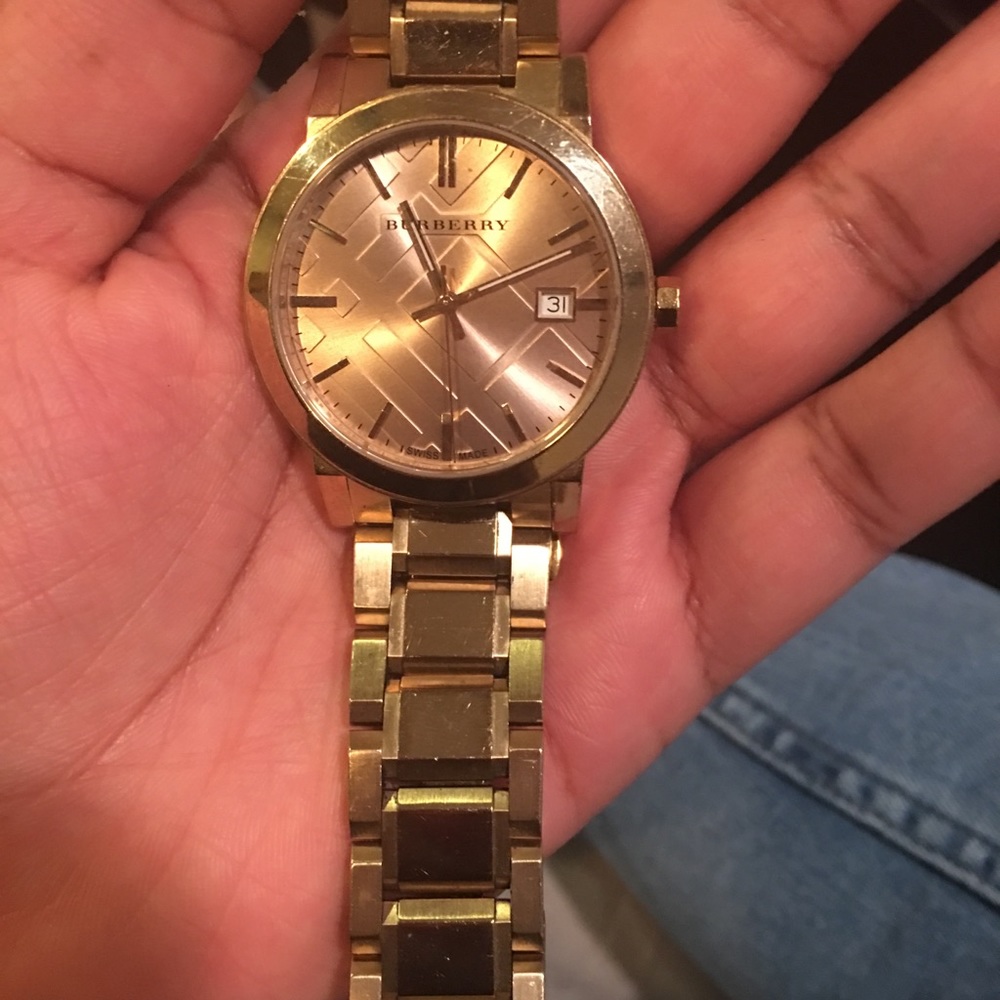Burberry Gold Watch